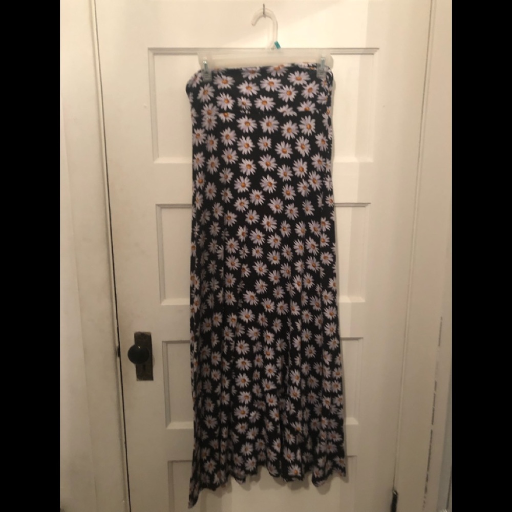 Floral maxi skirt
